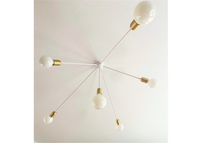 Bylight Drapac Lamp Brushed Brass