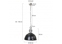 Bikkel Small Black Pendant Lamp