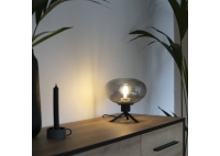 Reflexion Black Table Lamp