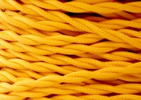 Kabel Twist Żółty