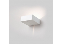 Square Ceramic White Wall Lamp