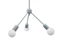 Grey Trio Hanging Lamp